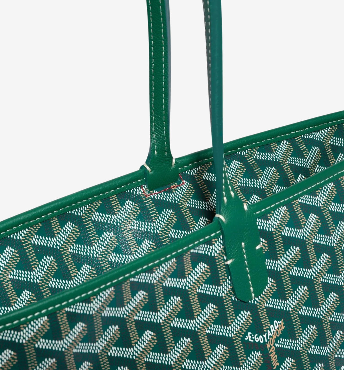 Goyard Artois MM tote green